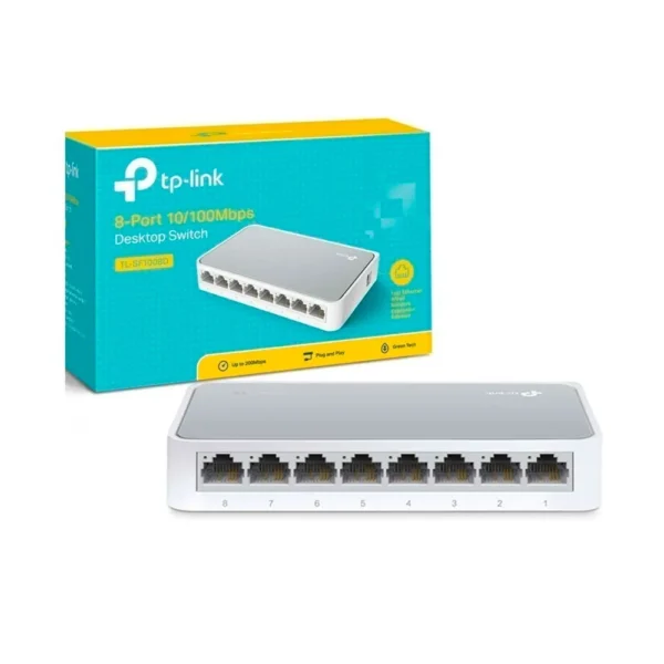 SWITCH 8 PTOS TP-LINK TL-SF1008D (10/100MBPS)